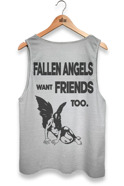 Foto Regata estonada cinza clara Fallen Angels