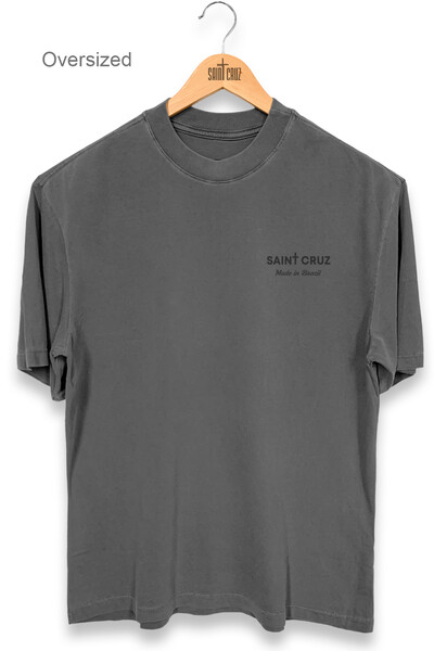 Foto Camiseta oversized chumbo Born Slippy Outlet