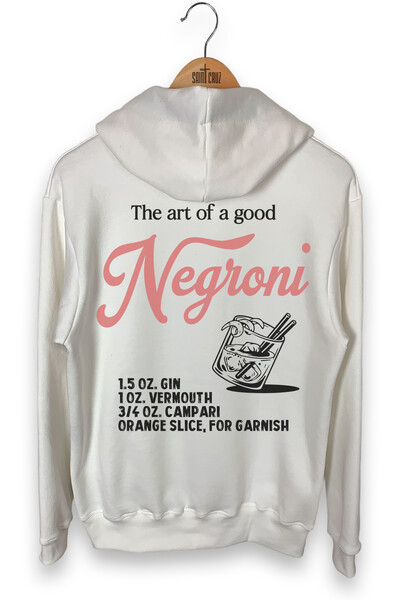Foto Blusa puff de moletom off white Negroni