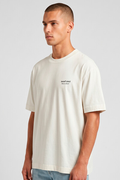FotoCamiseta oversized off white Time Black