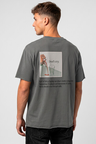 Foto Camiseta estonada chumbo Milk