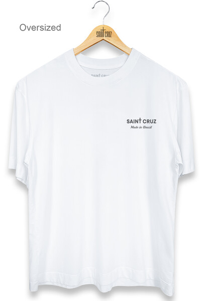 FotoCamiseta oversized branca Music Club