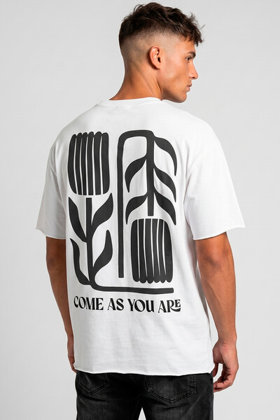 Foto Camiseta branca Come As You Are