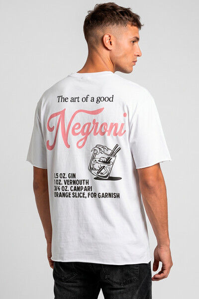 Foto Camiseta branca Negroni