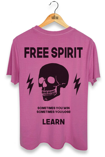 Foto Camiseta estonada vinho Free