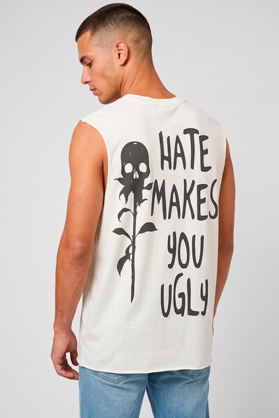 Foto Cut Regata off white Hate