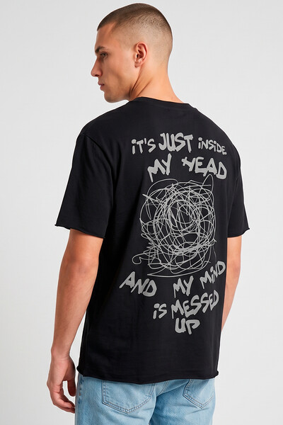 Foto Camiseta preta Head