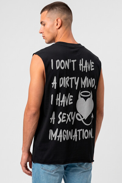 Foto Cut Regata preta Dirty Mind