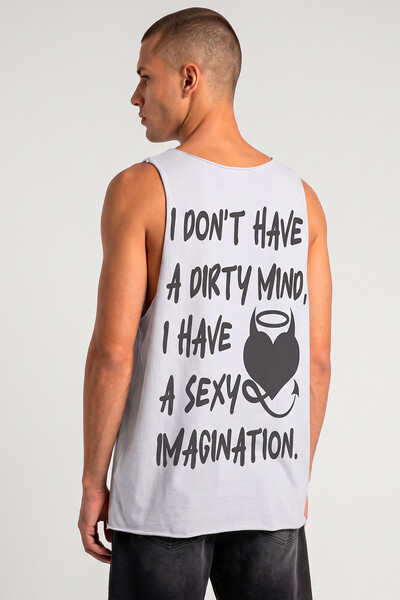 Foto Regata branca Dirty Mind