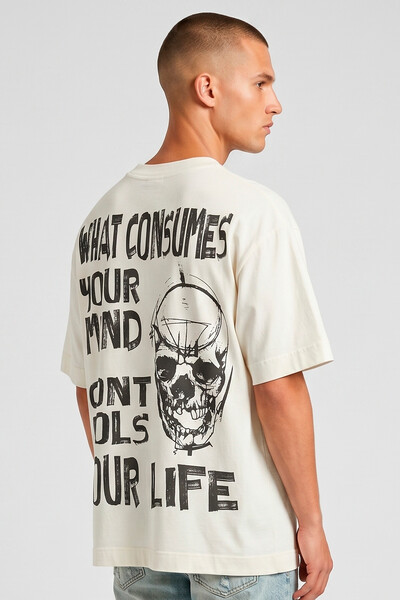 Foto Camiseta oversized off white Controls