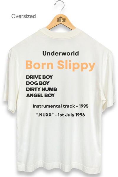 Foto Camiseta oversized estonada off white Born Slippy