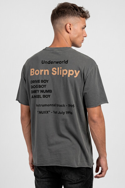 Foto Camiseta estonada chumbo Born Slippy