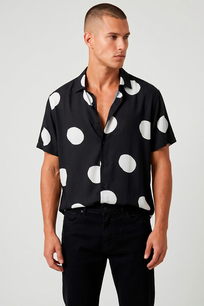 FotoCamisa de viscose Round