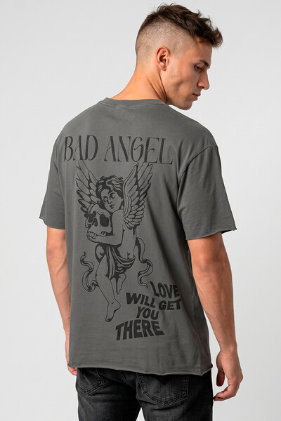 Foto Camiseta estonada chumbo Bad Angel