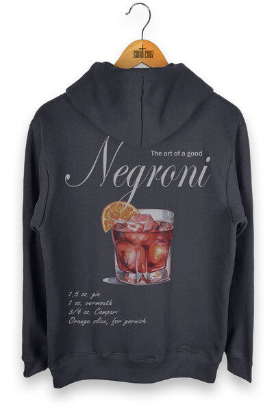 Foto Blusa puff de moletom chumbo Negroni
