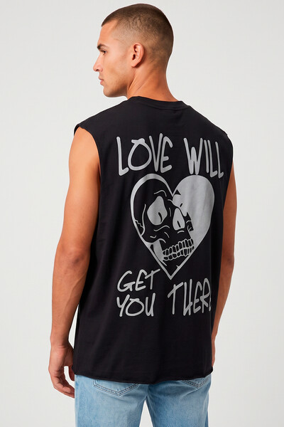 Foto Cut Regata preta Love Will
