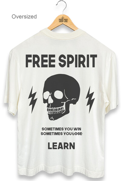 Foto Camiseta oversized estonada off white Free