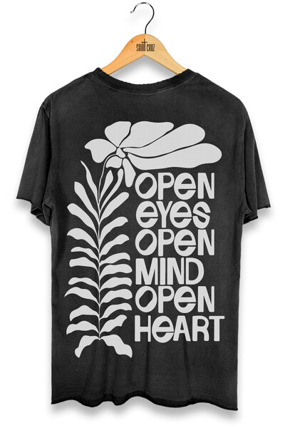 Foto Camiseta preta Open Eyes Outlet