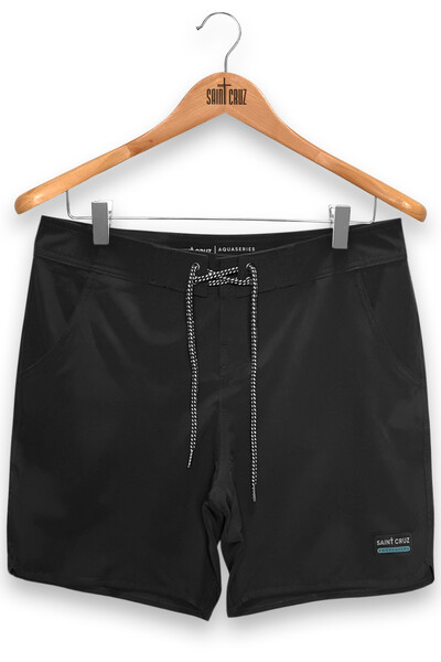 Foto Bermuda retrô aqua Preta