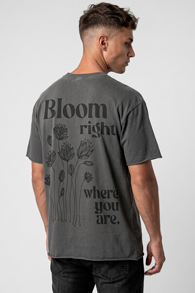 Foto Camiseta estonada chumbo Bloom