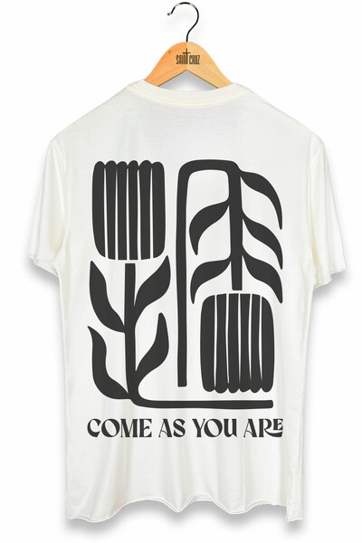 Foto Camiseta estonada off white Come As You Are Outlet
