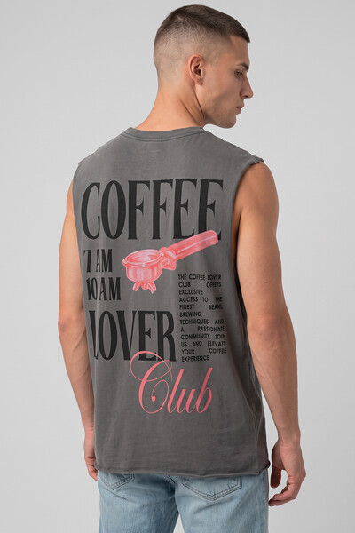 Foto Cut Regata estonada chumbo Coffee Club