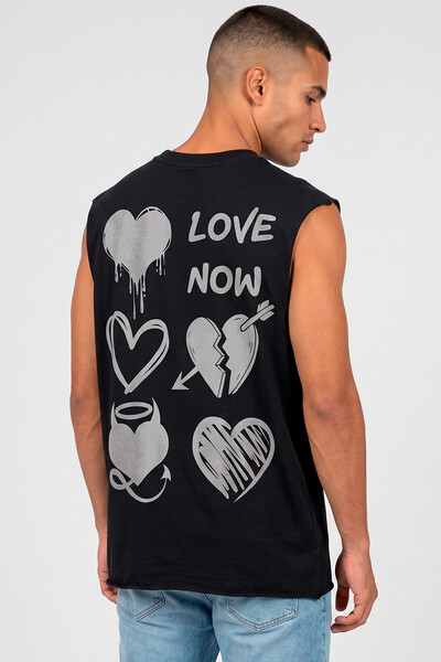 Foto Cut Regata preta Love Now