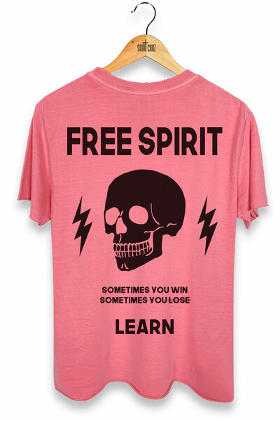 Foto Camiseta estonada coral Free