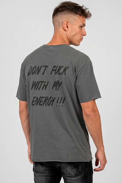 Foto Camiseta estonada chumbo Energy