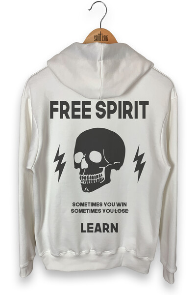 Foto Blusa puff de moletom off white Free