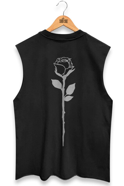 Foto Cut Regata preta Rose Back