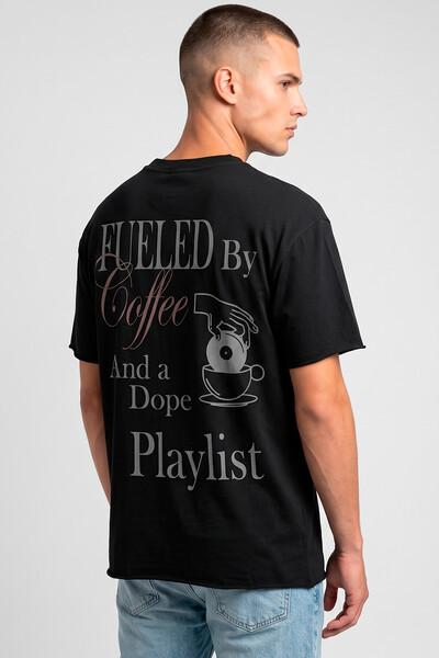 Foto Camiseta preta Playlist