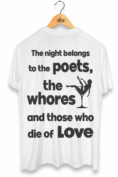 Foto Camiseta branca Poets
