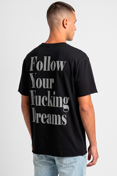 Foto Camiseta preta Dreams Back