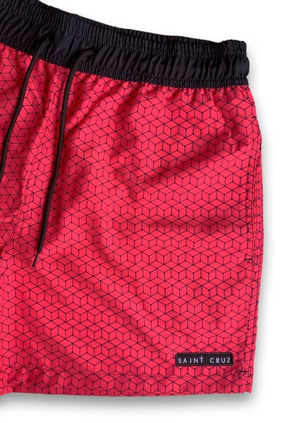 FotoShort Geometric (Rosa)