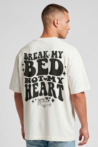 Foto Camiseta oversized off white Bed Black
