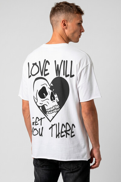 Foto Camiseta branca Love Will