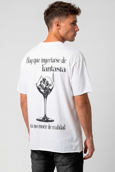 Foto Camiseta branca Drink