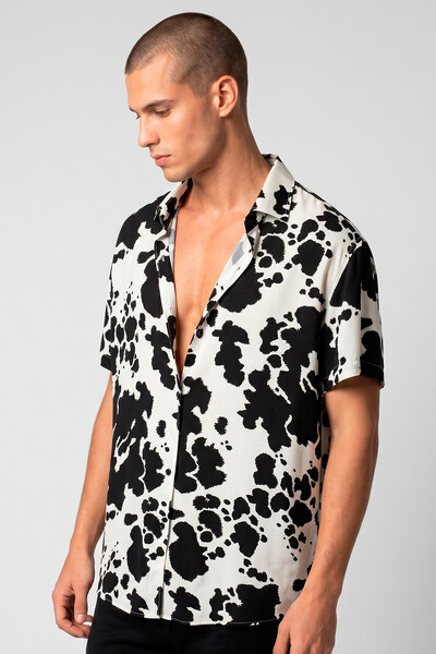 Foto Camisa de viscose Stains