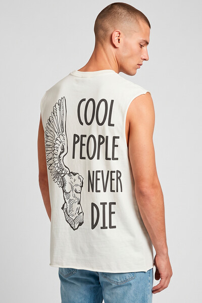 Foto Cut Regata off white Never Die
