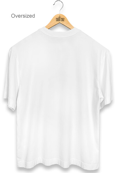 FotoCamiseta oversized branca Dreams Front