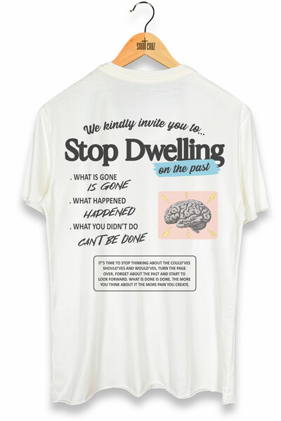 Foto Camiseta estonada off white Stop Dewelling Outlet