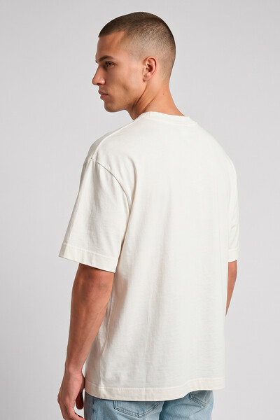 FotoCamiseta oversized off white Enjoy The Silence Front
