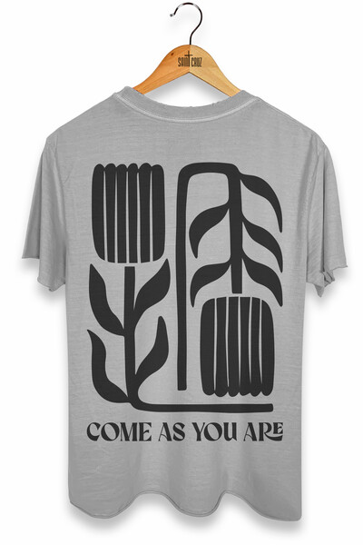 Foto Camiseta cinza claro Come As You Are Outlet
