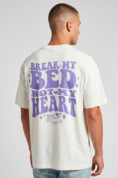 Foto Camiseta oversized off white Bed Blue