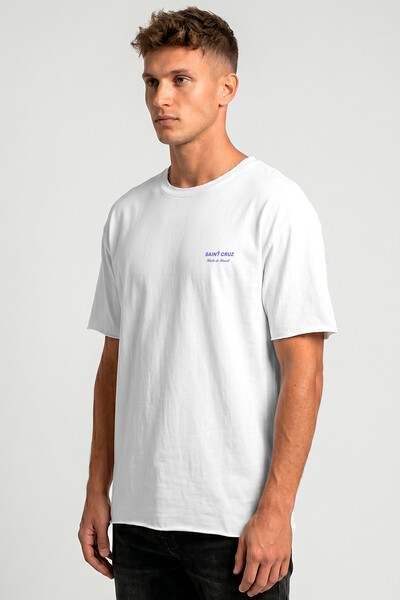 Foto Camiseta branca Bed Blue