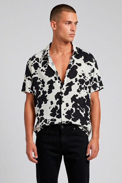 FotoCamisa de viscose Stains