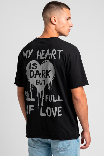 Foto Camiseta preta My Heart