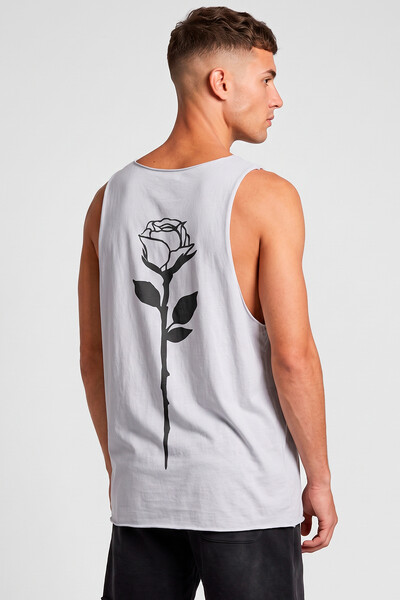 Foto Regata branca Rose Back
