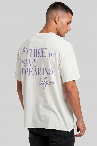 Foto Camiseta off white Time Blue